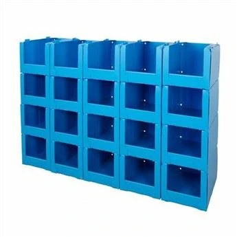 Passen Sie stapelbare Correx Lightweight Pick Bins an